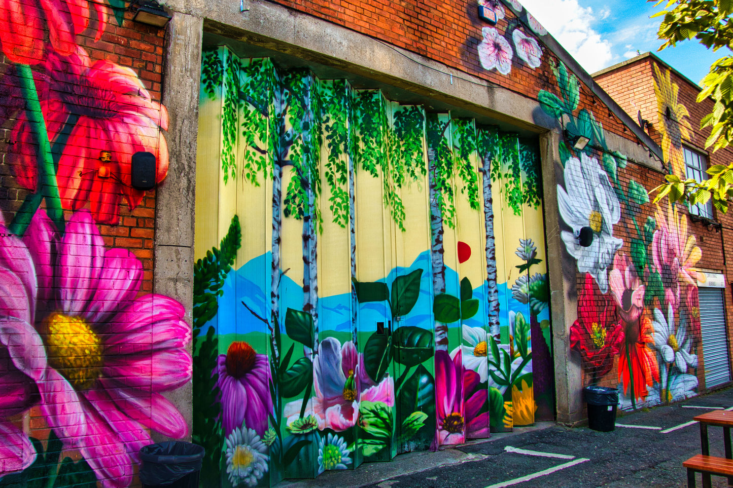 Liverpool Baltic Triangle Photo and Images -Liverpool Graffiti - Camp and Furnace - PTI07385 - Photo by Photographer Martin Fisher - Picture The Image