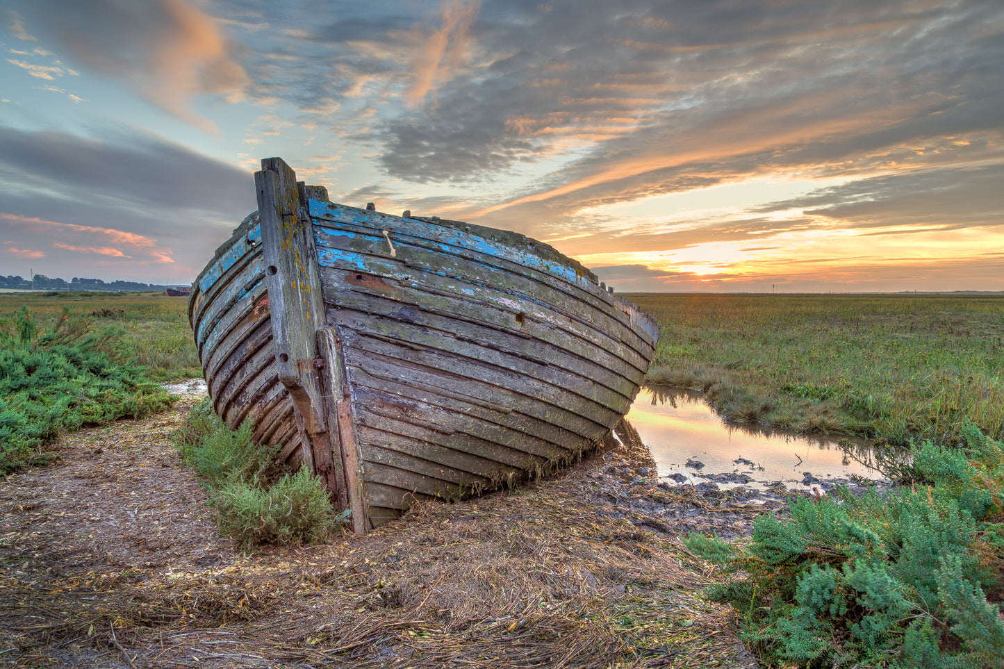 Abandoned on Blakeney Marsh - Photo - Photographer Darron Matthews
