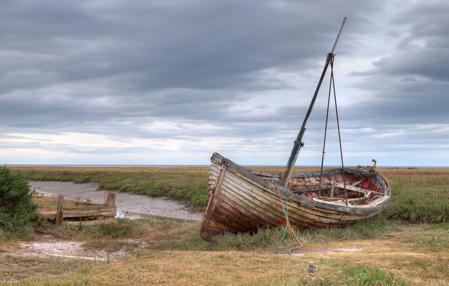 Abandoned on Thornham Marsh 02 - Photo - Photographer Darron Matthews
