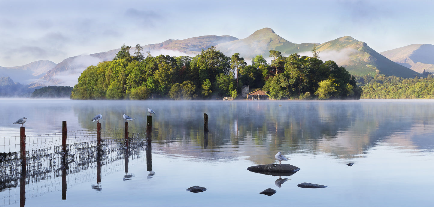 Catbells over the Derwent - Photo - Photographer Darron Matthews