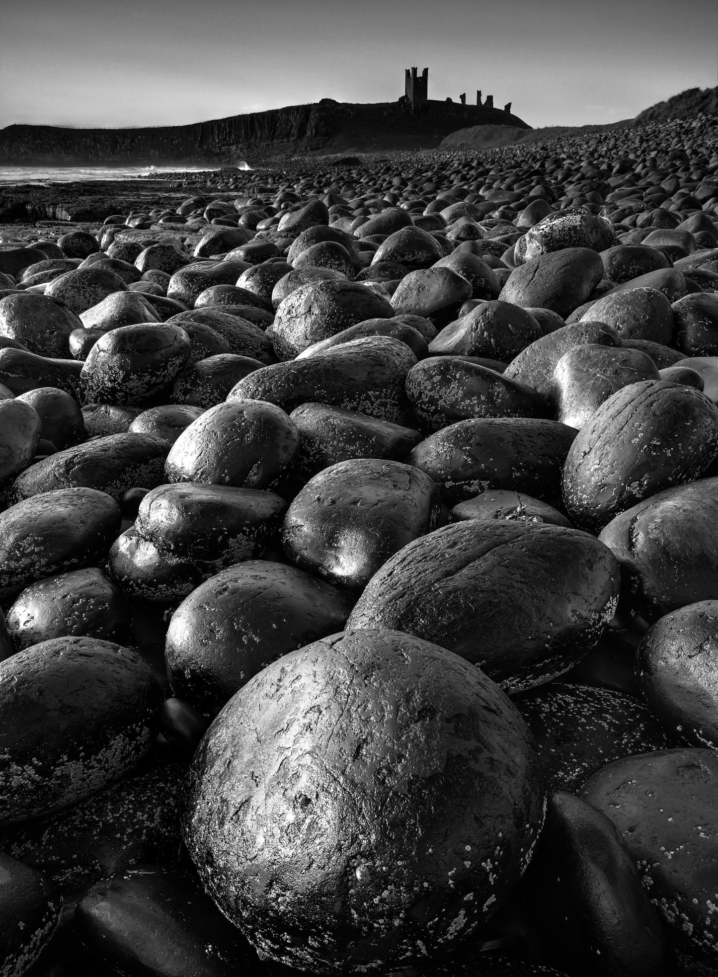 Hard Boulders Soft Sunrise - Photo - Photographer Darron Matthews