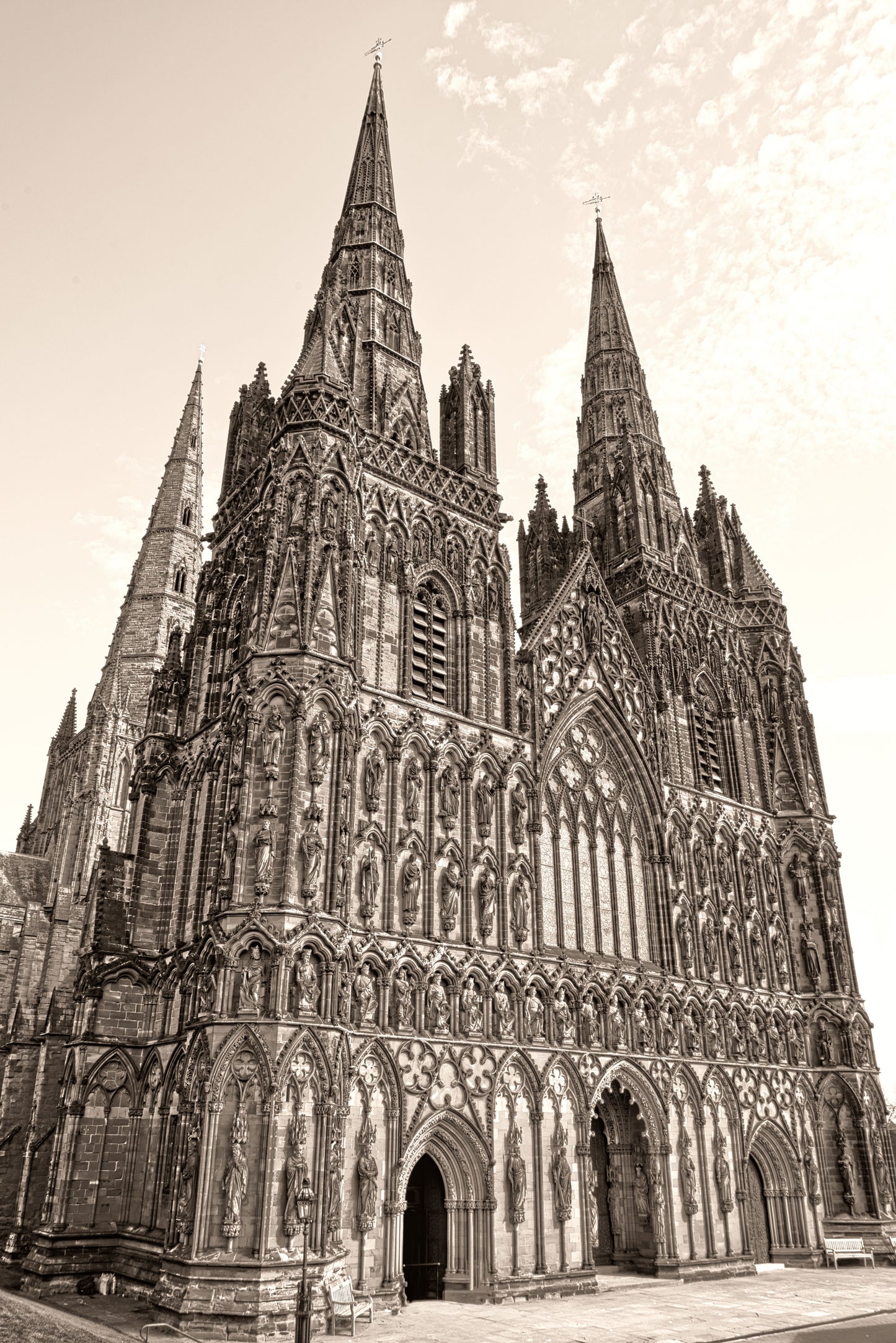 Lichfield Cathedral 2 - DSC00206 Edited - Photo - Photographer Martin Fisher