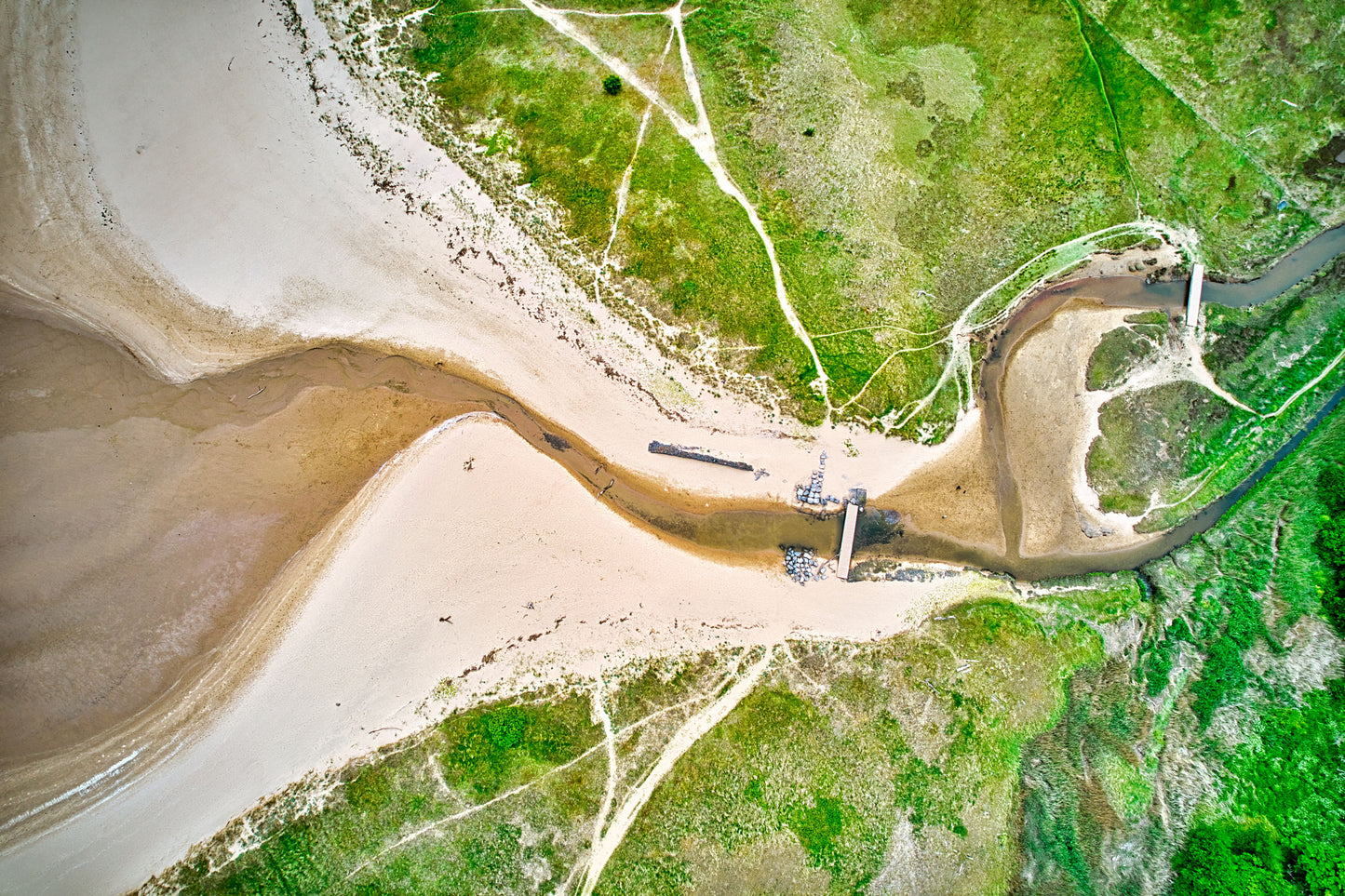 Oxwich Marsh - Photo - Photographer Martin Fisher