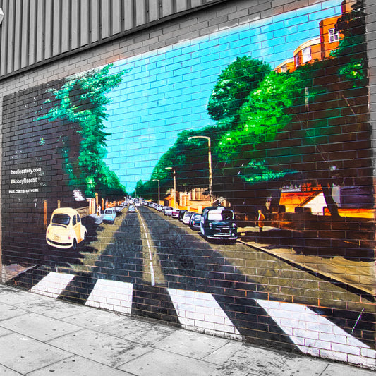 Liverpool Baltic Triangle Photo and Images -Liverpool Graffiti - Abbey Road - PTI07370 - Photo by Photographer Martin Fisher - Picture The Image