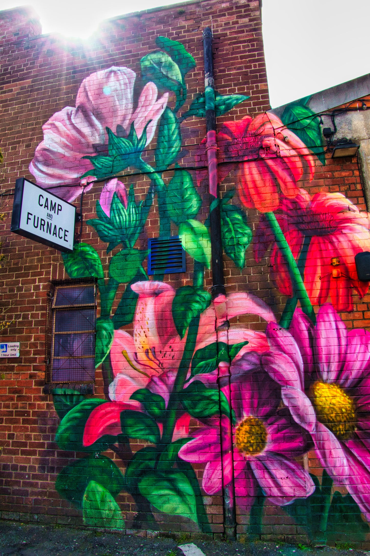Liverpool Baltic Triangle Photo and Images -Liverpool Graffiti - Camp and Furnace - PTI07387 - Photo by Photographer Martin Fisher - Picture The Image