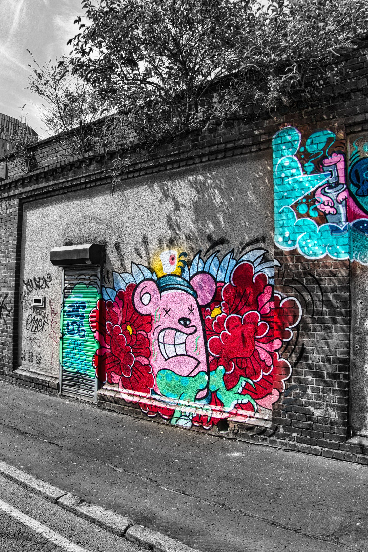 Liverpool Baltic Triangle Photo and Images -Liverpool Graffiti - Pinky Mouse - PTI07450 - Photo by Photographer Martin Fisher - Picture The Image