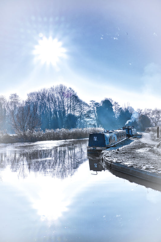 Blue Chill Morning- Great Haywood - Canal 2 - DSC04247 - Photo - Photographer Martin Fisher
