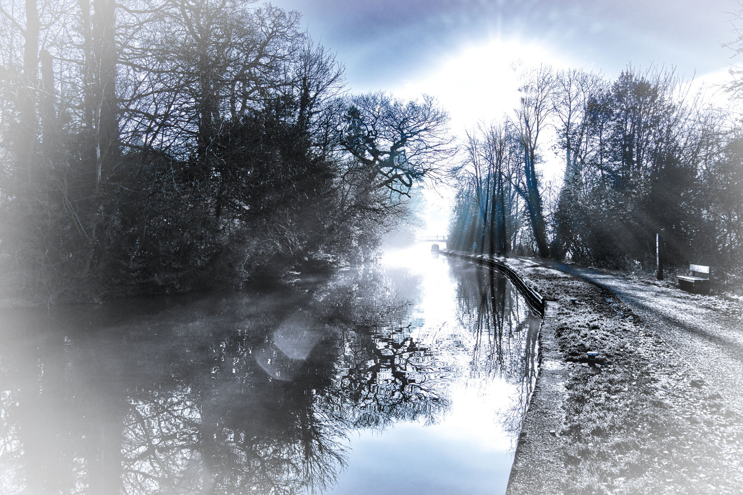 Blue Chill Morning- Great Haywood - Canal 4 - DSC04278 - Photo - Photographer Martin Fisher