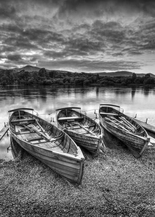 Derwent water Boats - Photo - Photographer Darron Matthews