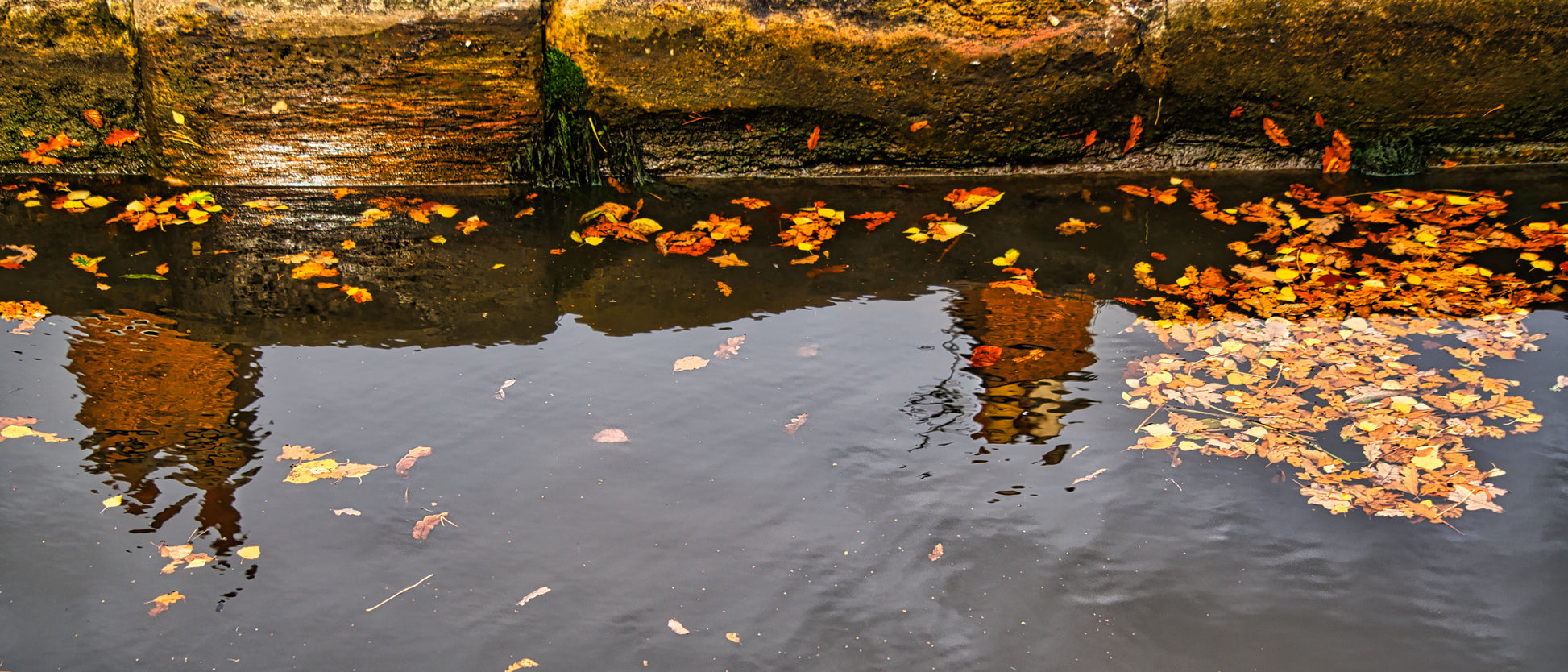 Fradley Junction Canal - Chimney Reflections - DSC04986 - Photo - Photographer Martin Fisher