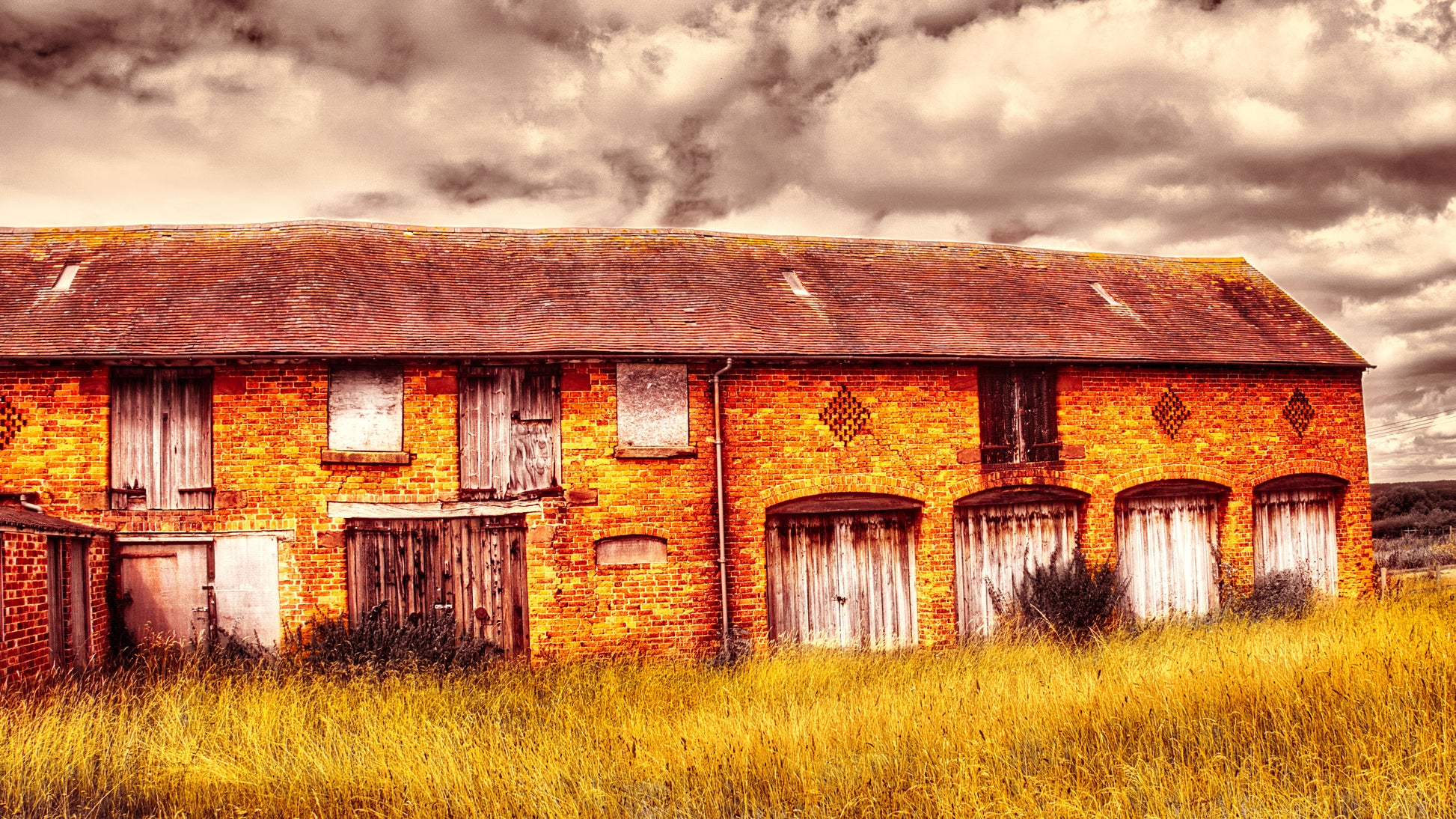 Golden Barn - Photo - Photographer Martin Fisher