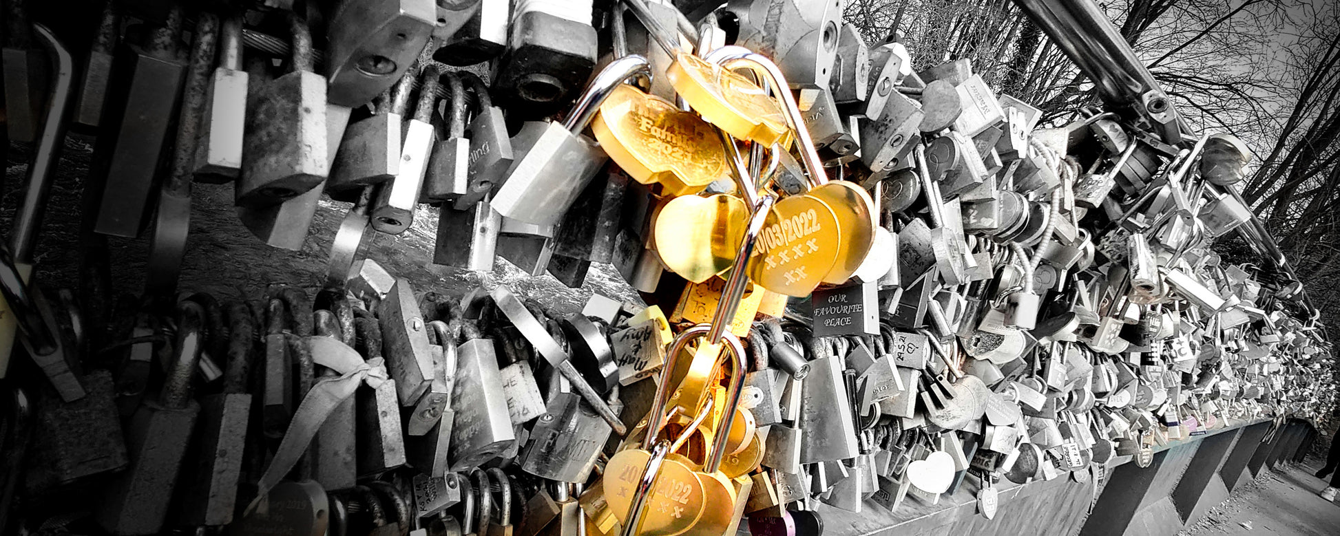 Lovers Locks - Photo - Photographer Martin Fisher