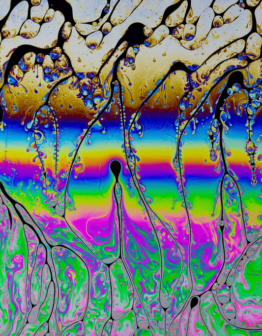 Psychedelic Liquid Rainbow 01 (1 OF 3) - Photo - Photographer Darron Matthews