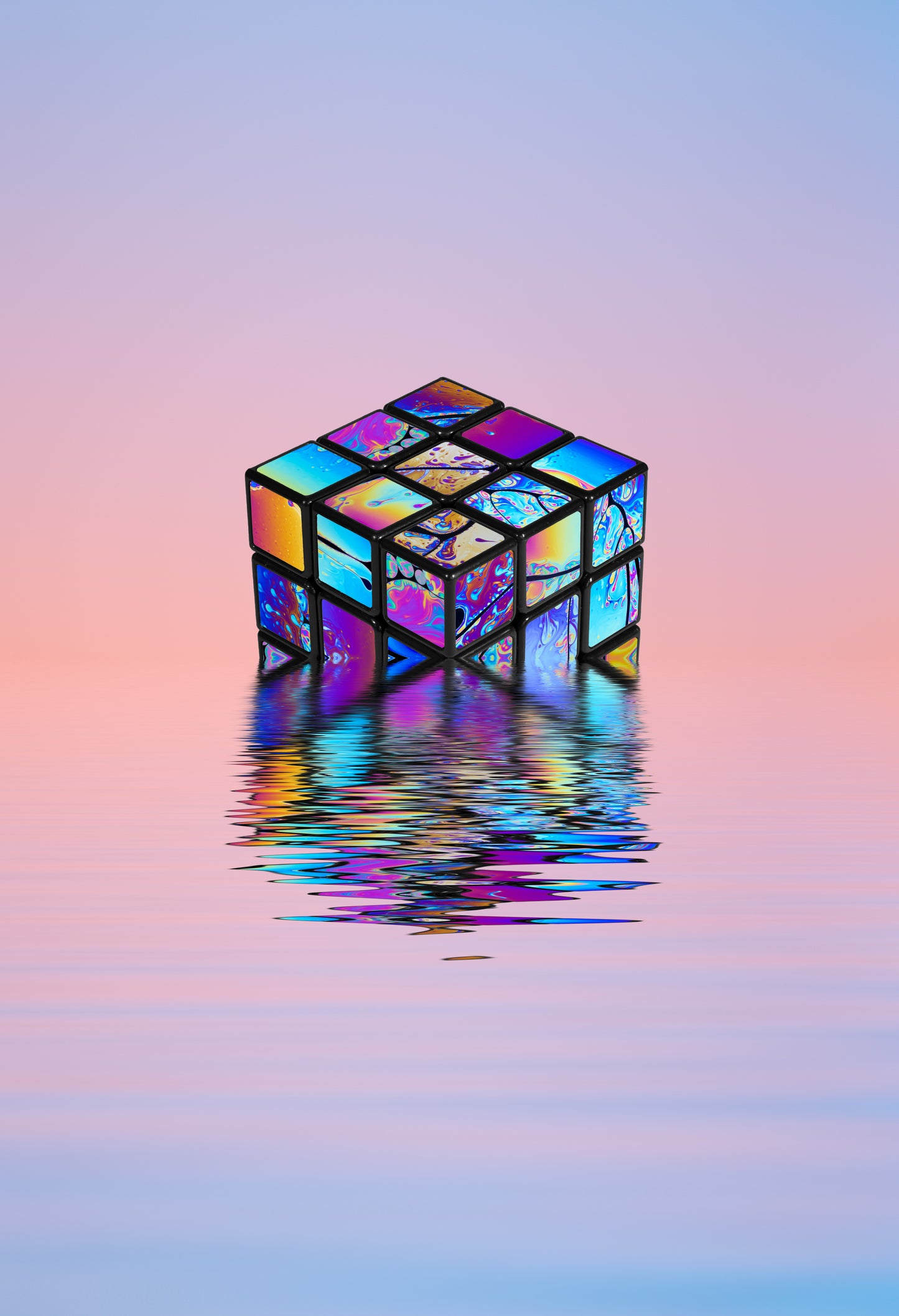 Psychedelic Rubik 01 (1 OF 3) - Photo - Photographer Darron Matthews