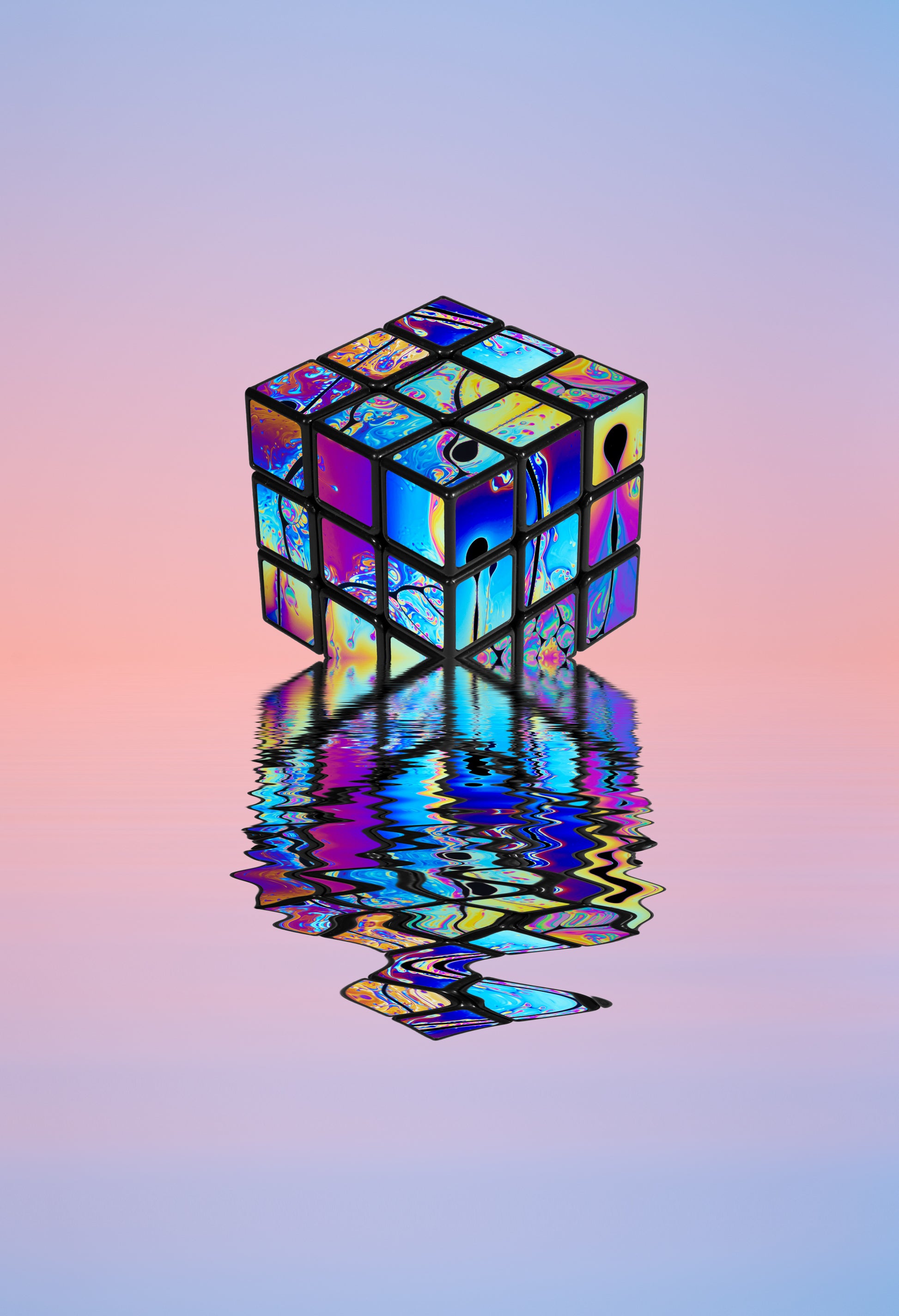 Psychedelic Rubik 02 (2 OF 3) - Photo - Photographer Darron Matthews