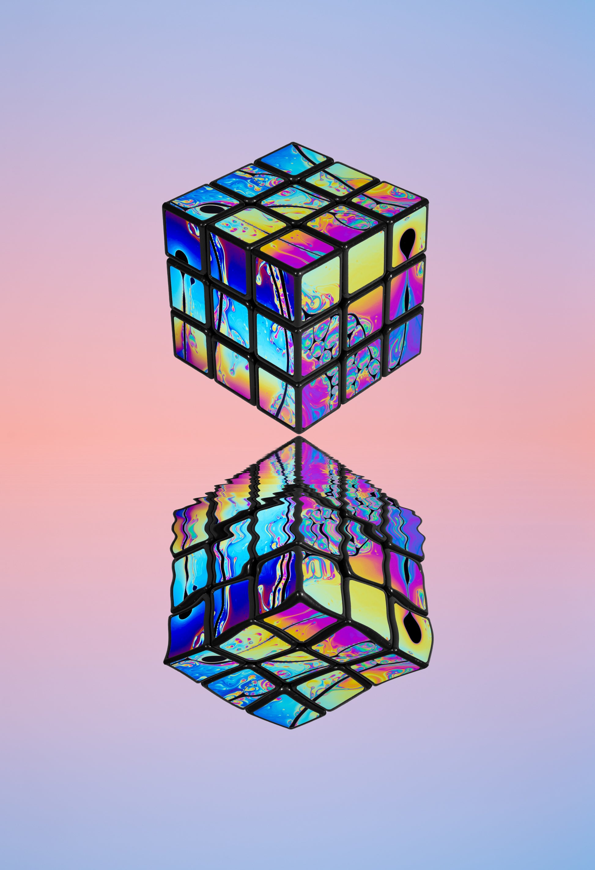 Psychedelic Rubik 03 (3 OF 3) - Photo - Photographer Darron Matthews